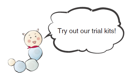 Try out our trial kits!