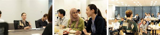Exchange Meeting with Refugee Students Around the World